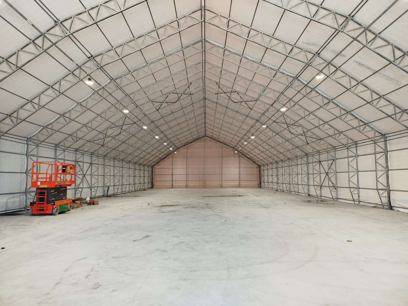 Depo çadırı sistemi