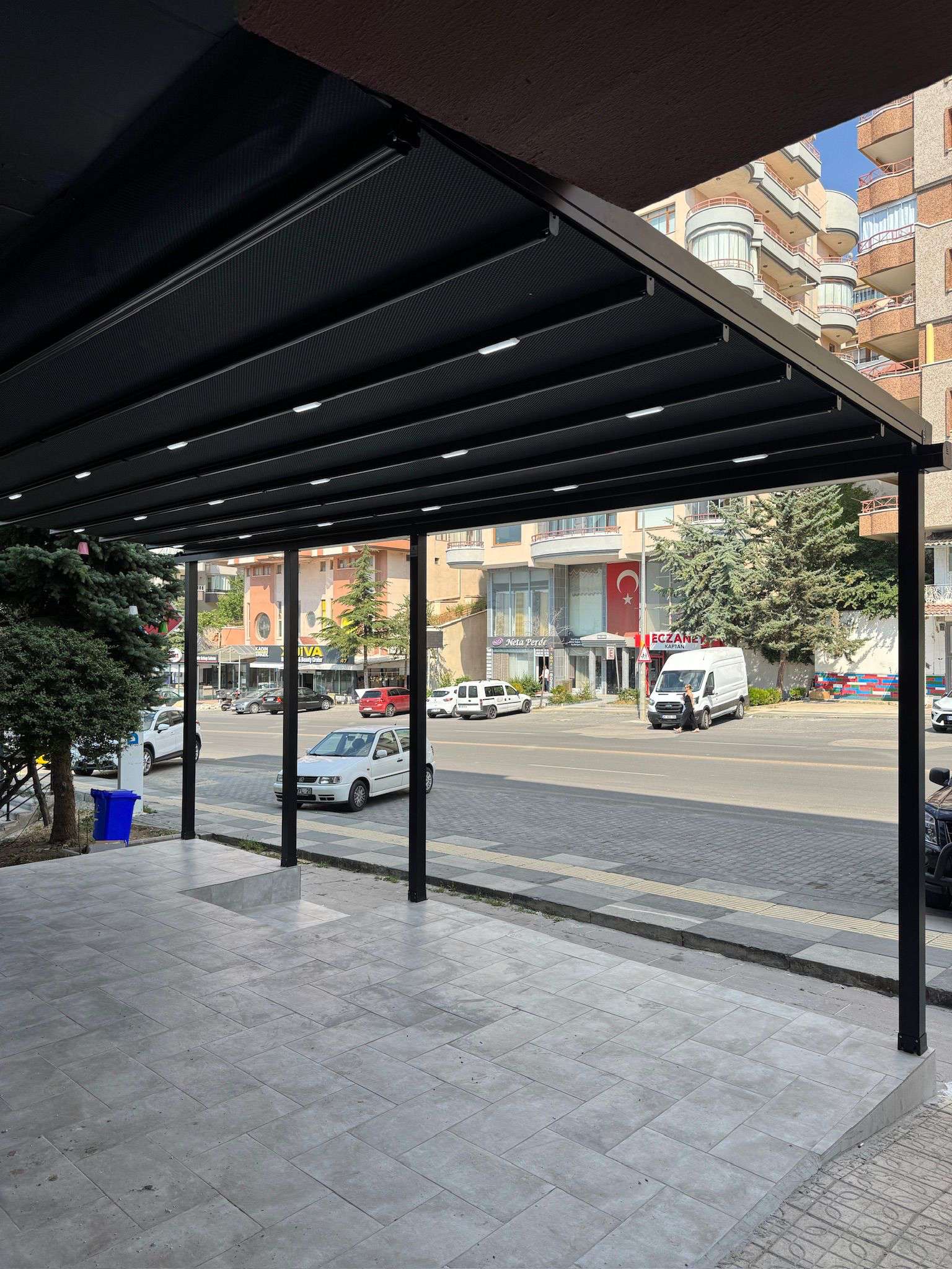 Pergola tente projesi